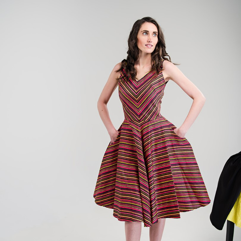 Havana Nights Swing Dress *POCKETS*